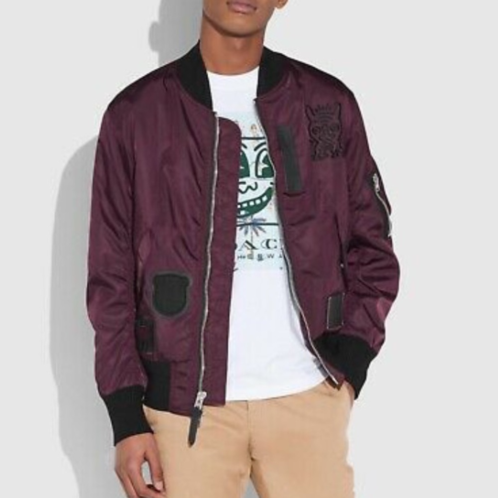 NWT Coach x Keith Haring Bomber jacket